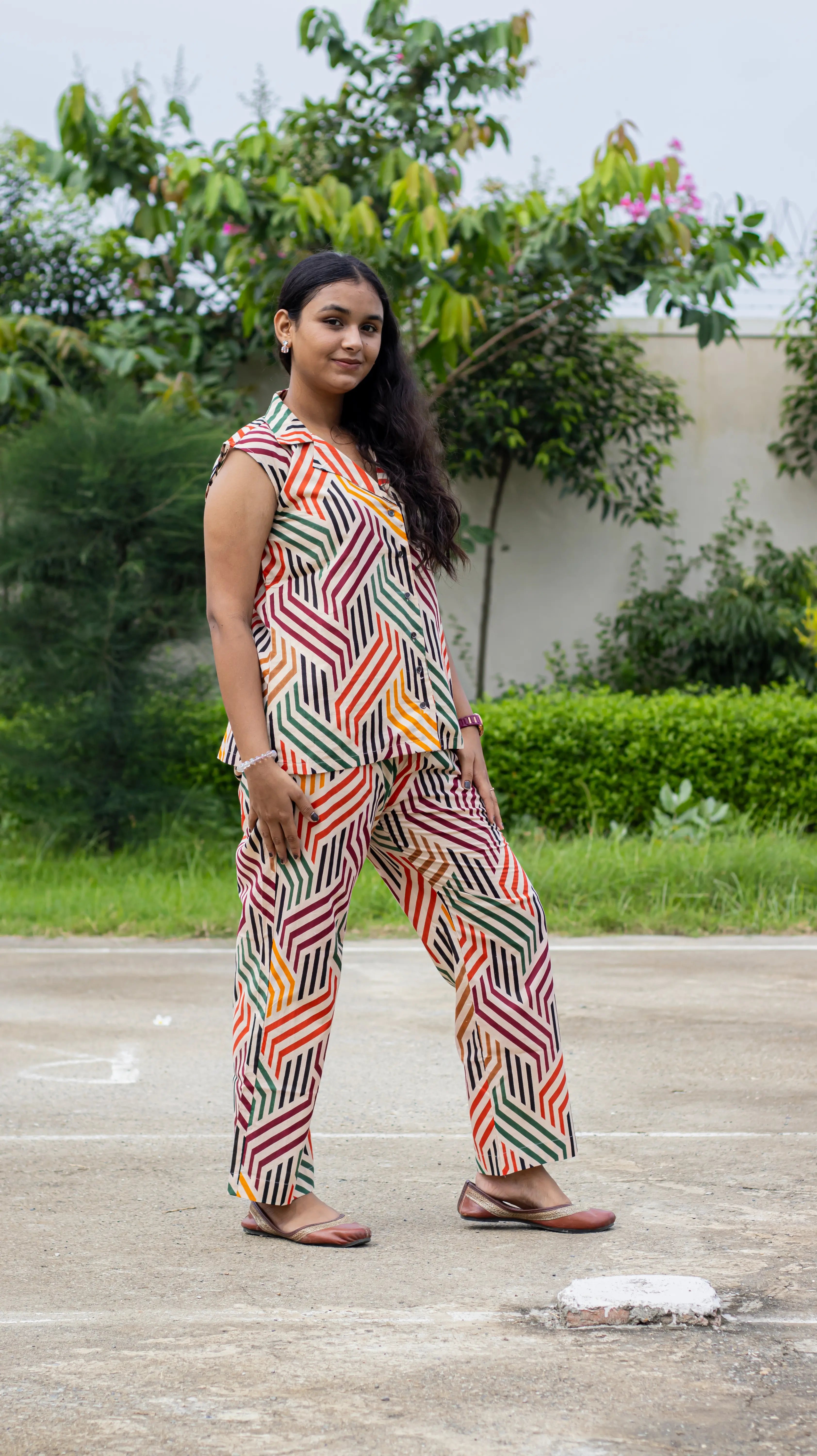 Printed Co-ord Set