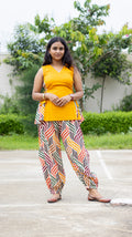 Printed Yellow Co-ord Set II