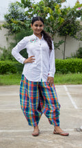 Embroidered Shirt with Comfort Pant